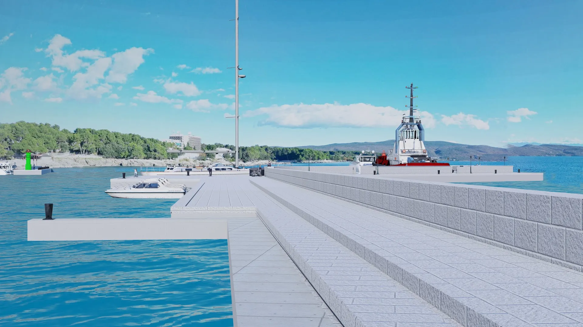 Vizualizacija primarni lukobran